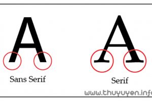 Hướng dẫn phân biệt họ font Serif và Sans-Serif